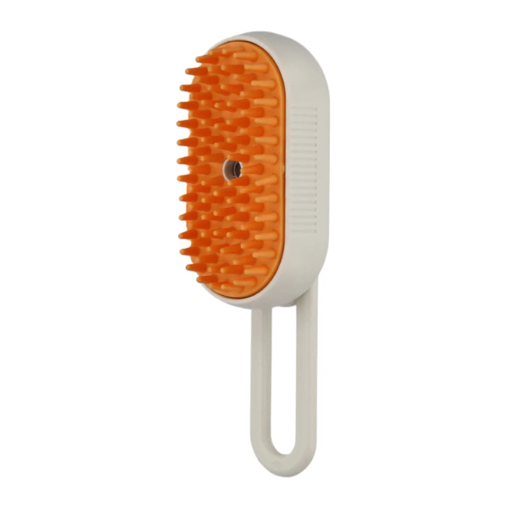 Pet Steam Brush – Groom & Relax with Mist for Dogs & Cats