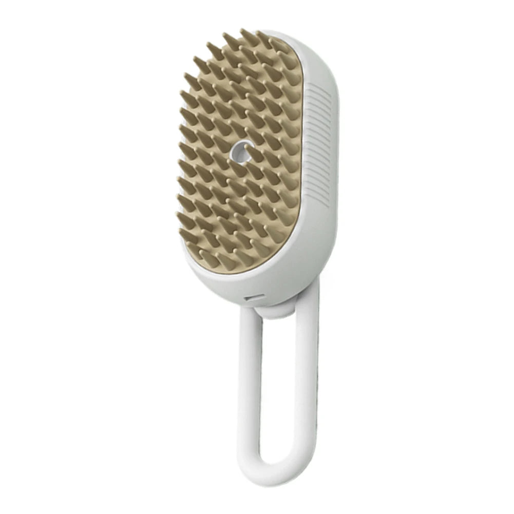 Pet Steam Brush – Groom & Relax with Mist for Dogs & Cats